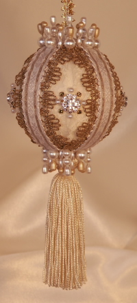 Tassel ornaments, Heirloom quality, Gift boxed and unique Made in the USA